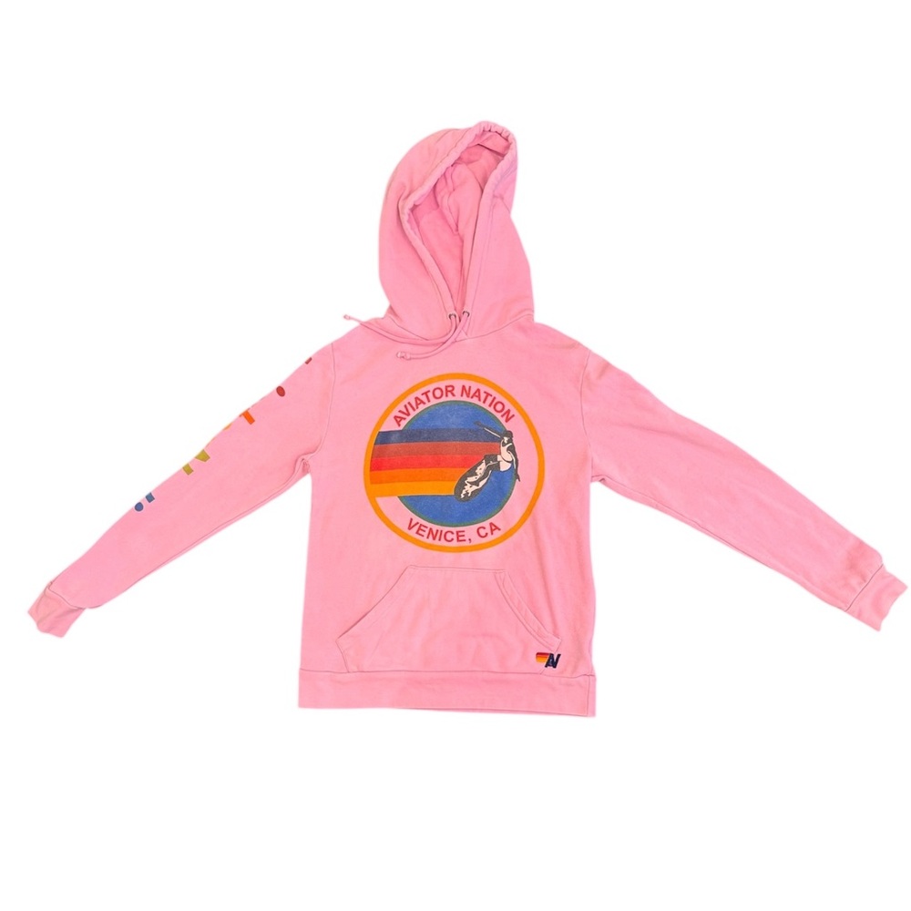 Aviator Nation Pink Hoodie